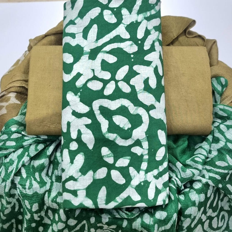 Cotton Suit with Chiffon Dupatta ( CD0606 )