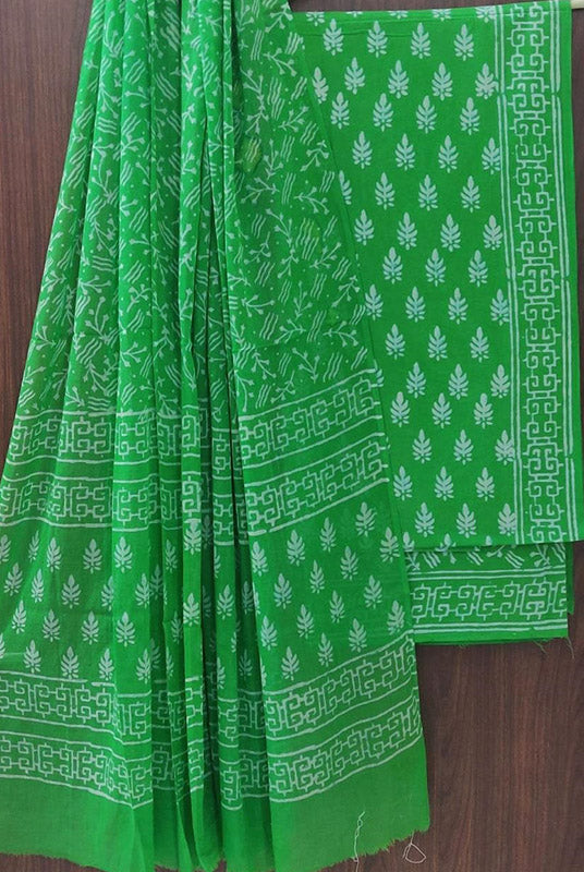 Cotton Suit Set with Cotton Dupatta ( CT82206)