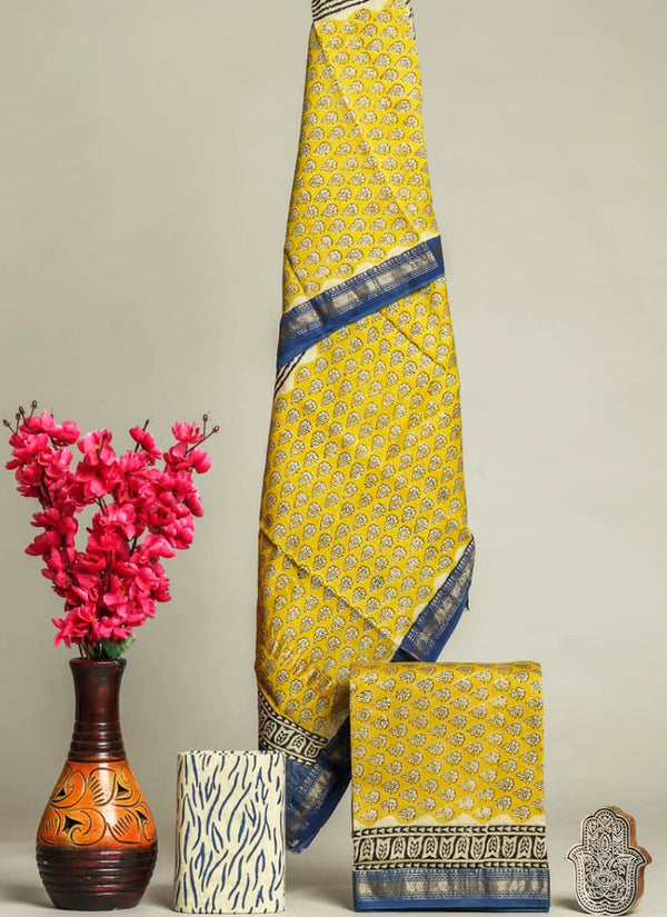 Copy of Maheswari silk suit Set ( MH240206)