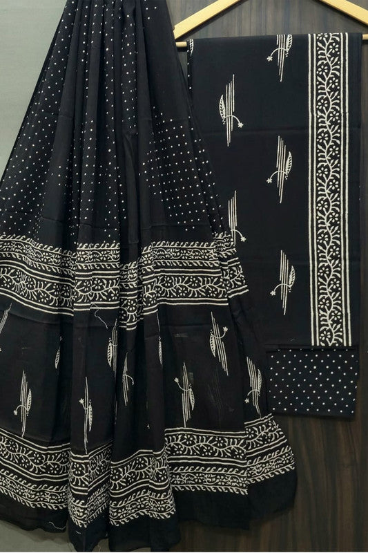 Cotton Suit Set with Cotton Dupatta ( CT0612 )