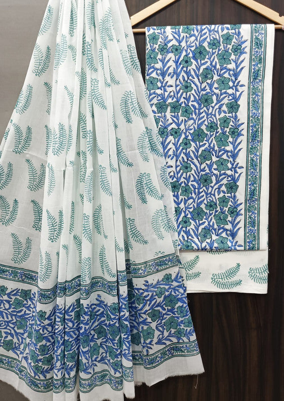 Cotton Suit Set with Cotton Dupatta ( CT9223 )
