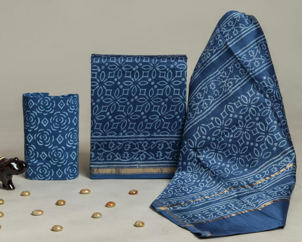 Chanderi silk suit Set ( CN71511 )