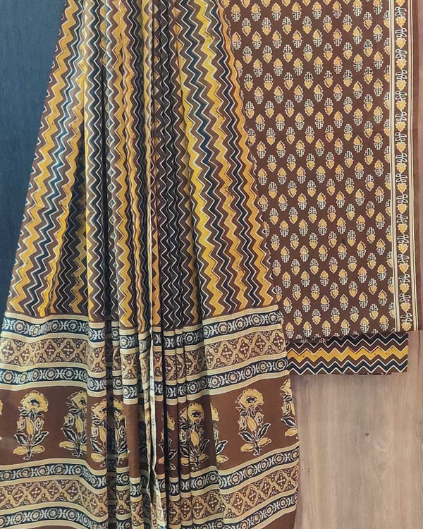 Cotton Suit Set with Cotton Dupatta ( CT250813)