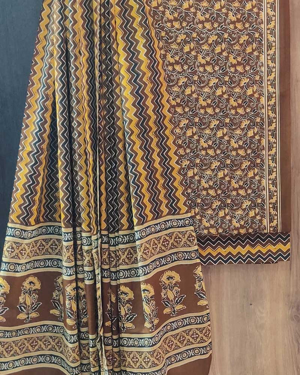 Cotton Suit Set with Cotton Dupatta ( CT250817)