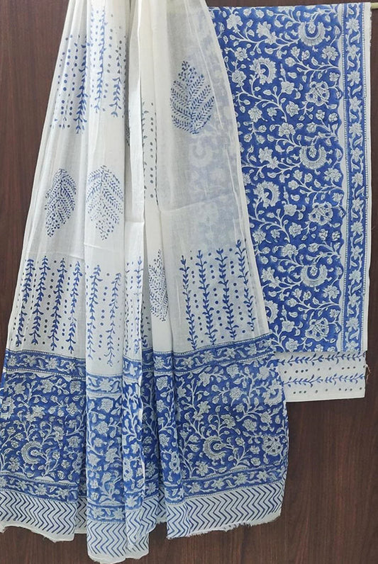 Cotton Suit Set with Cotton Dupatta ( CT82214)