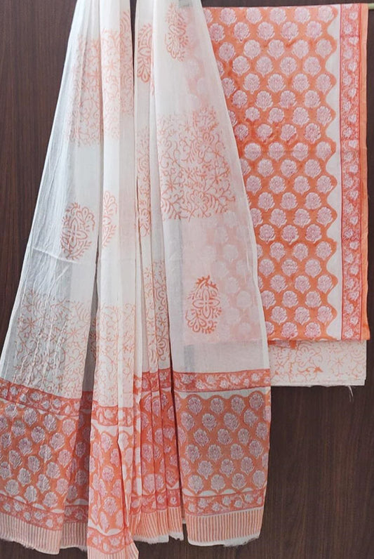 Cotton Suit Set with Cotton Dupatta ( CT82215)