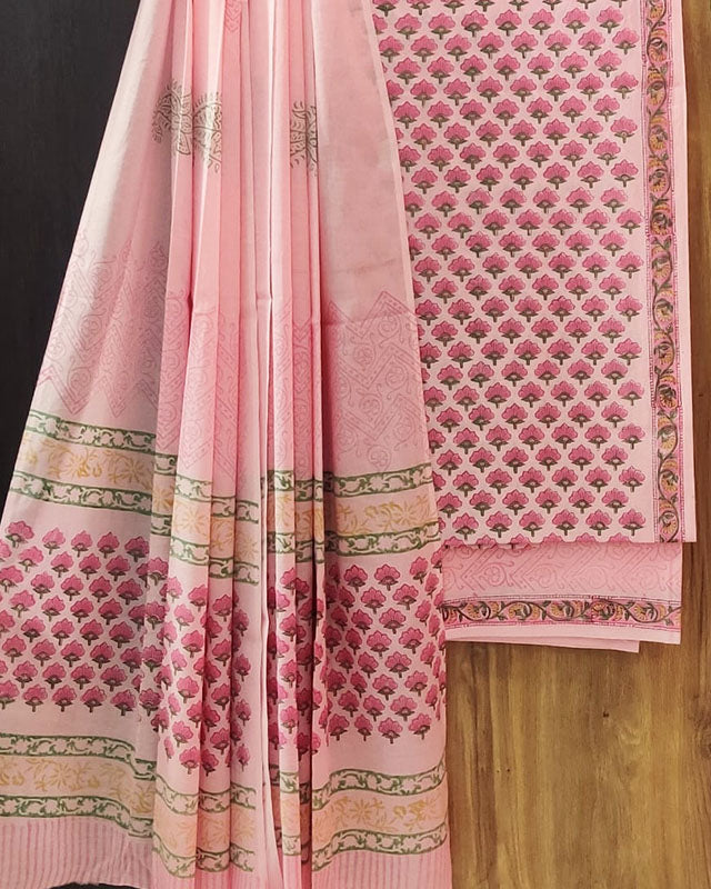 Cotton Suit Set with Cotton Dupatta ( CT050923)