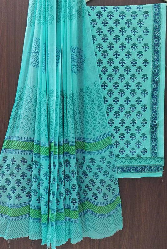 Cotton Suit Set with Cotton Dupatta ( CT82221)