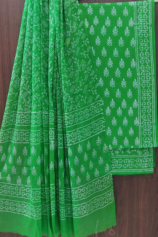 Cotton Suit Set with Cotton Dupatta ( CT82206)