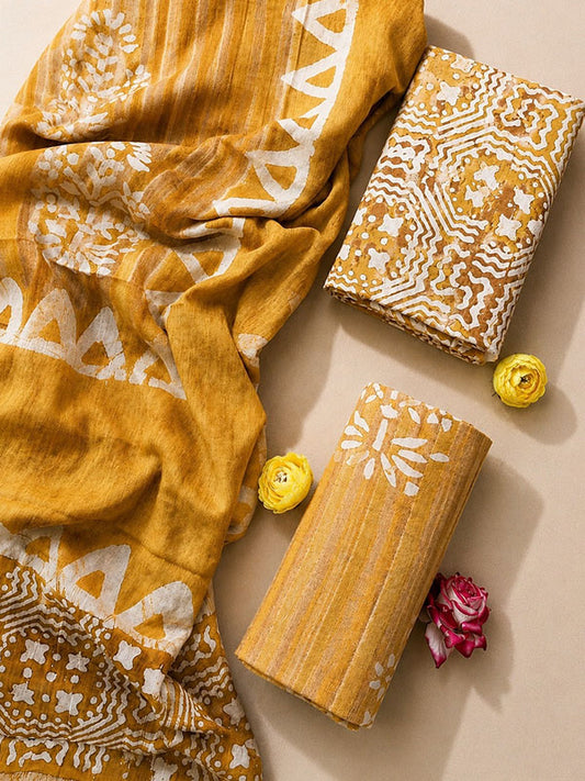 Cotton Suit Set with Cotton Dupatta ( CTJ2005)