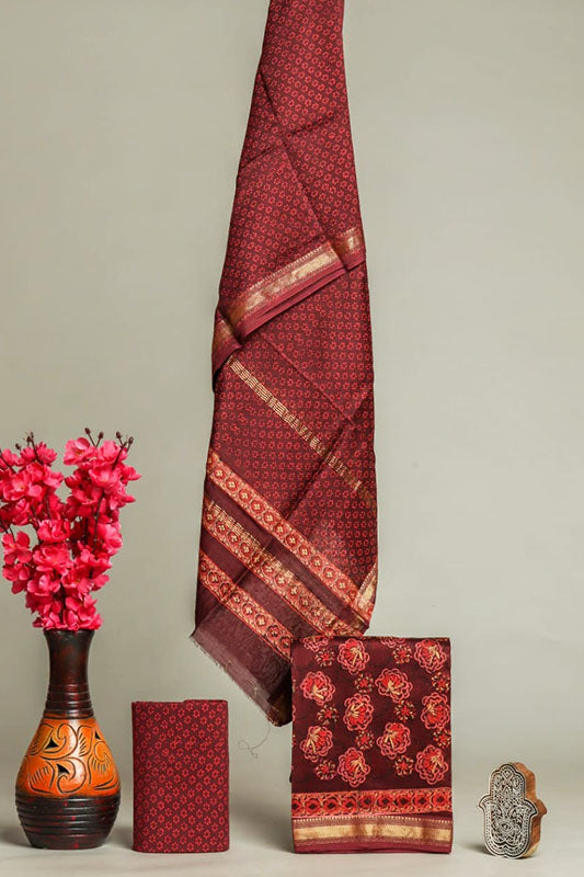 Maheswari silk suit Set ( MH2802045)