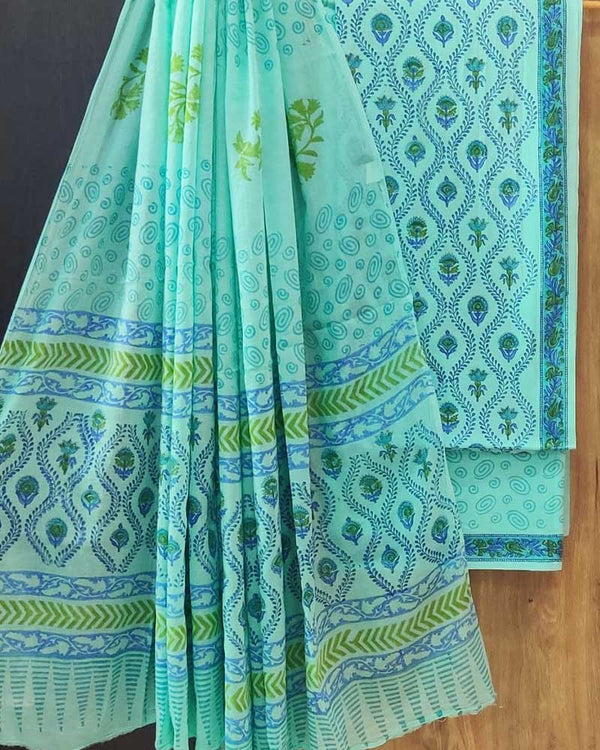 Cotton Suit Set with Cotton Dupatta ( CT030824)