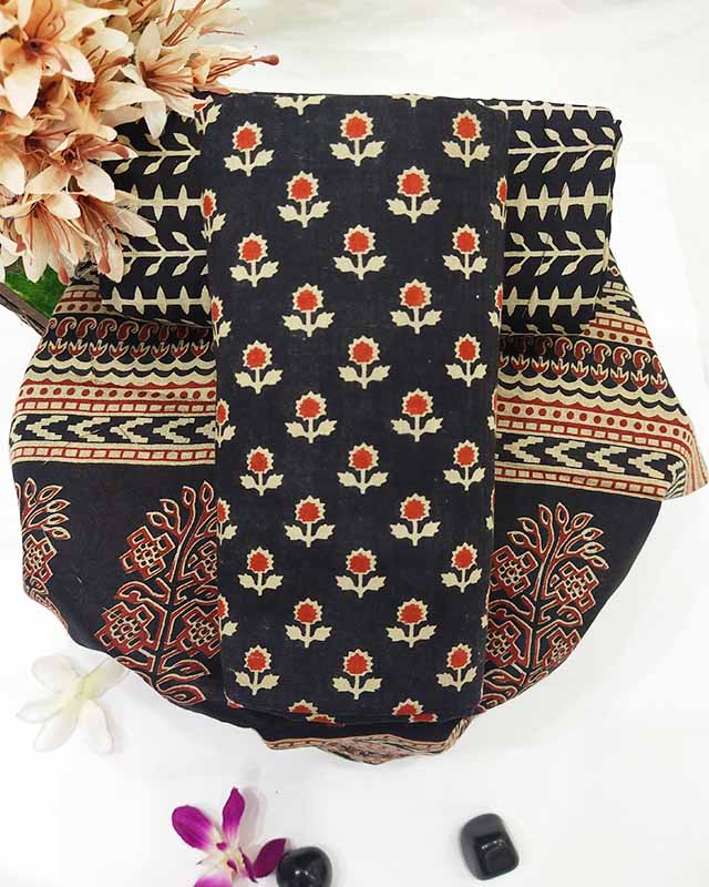 Cotton Suit Set with Cotton Dupatta ( CT070723)