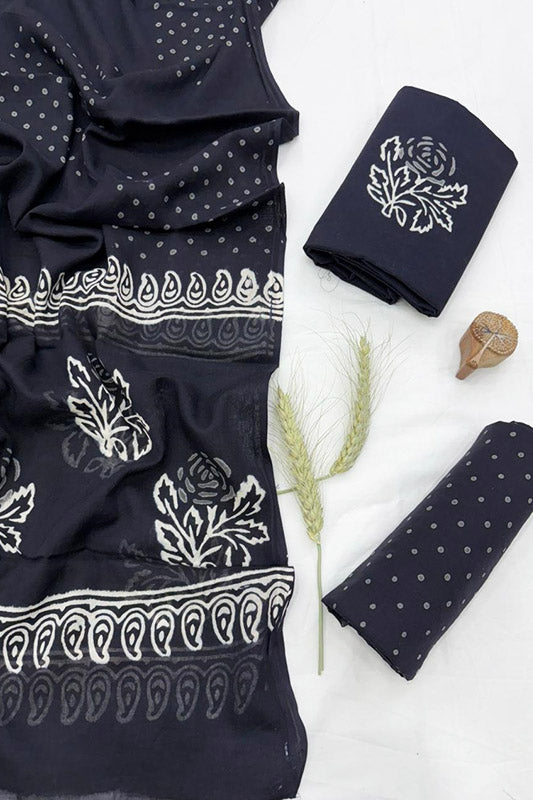 Cotton Suit Set with Cotton Dupatta ( CT5438)