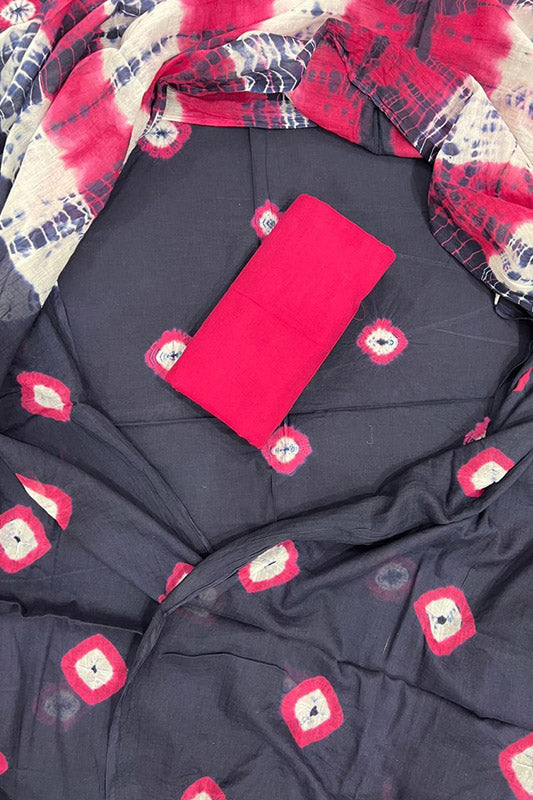 Cotton Suit Set with Cotton Dupatta ( CT5467)