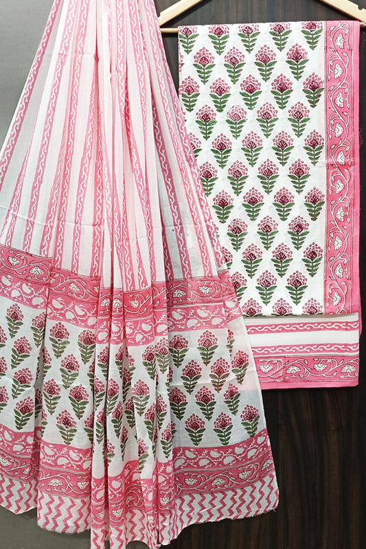 Cotton Suit Set with Cotton Dupatta ( CT63002)