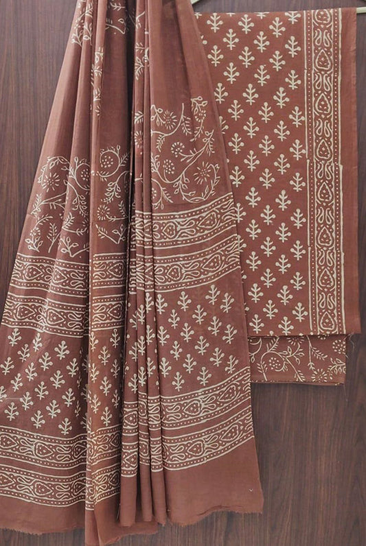 Cotton Suit Set with Cotton Dupatta ( CT9804)