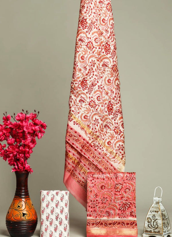 Maheswari silk suit Set ( MH280922)