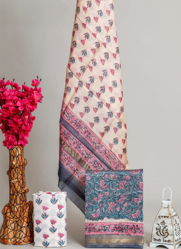 Maheswari silk suit Set ( MH280912)