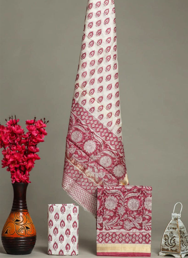 Maheswari silk suit Set ( MH280915)