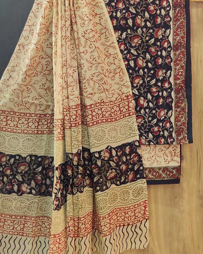 Cotton Suit Set with Cotton Dupatta ( CT24089)