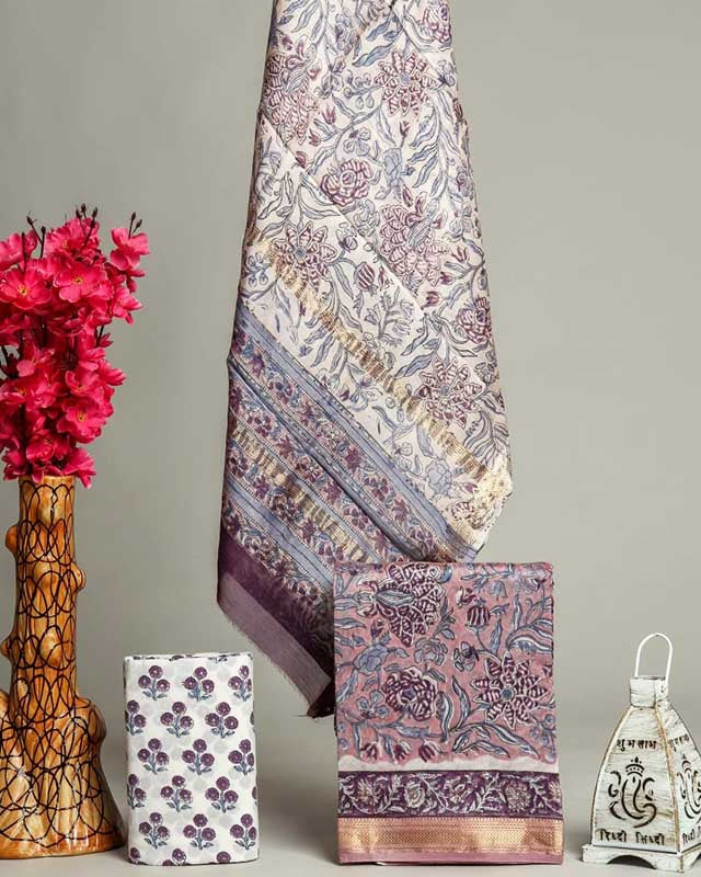 Maheswari silk suit Set ( MH120647)
