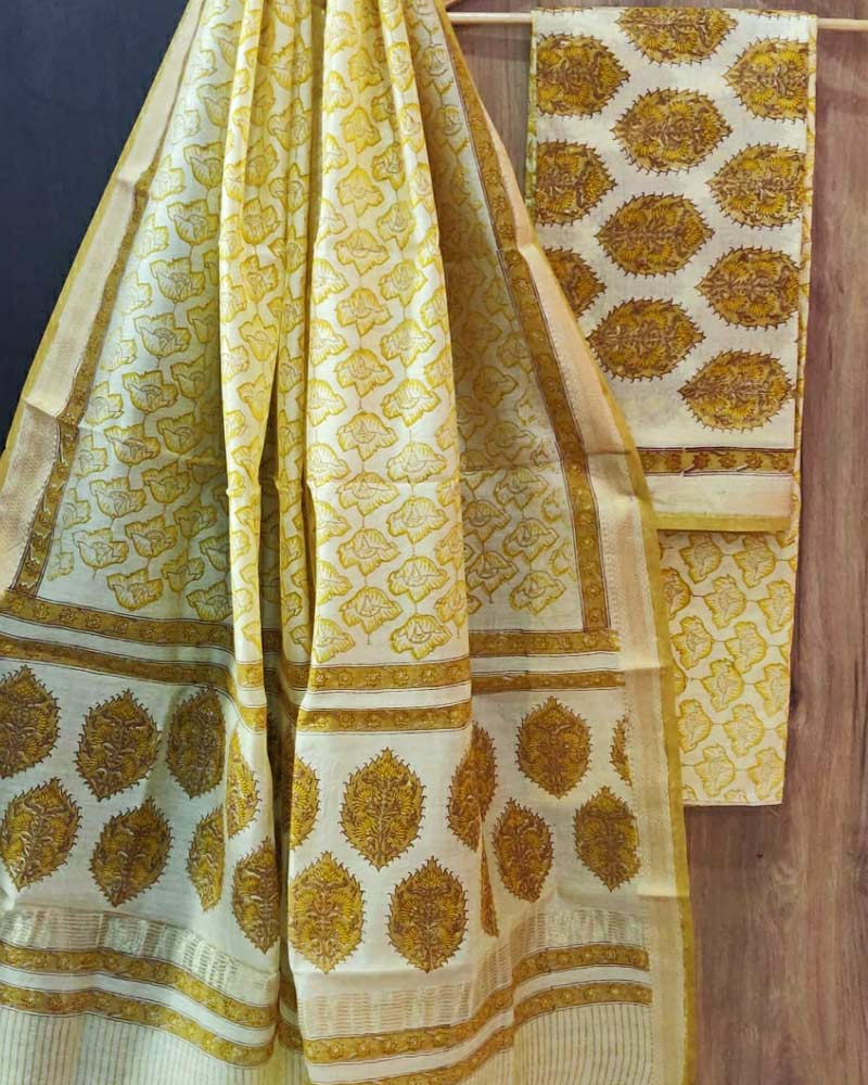 Premium Print Maheswari silk suit Set ( MH1226 )