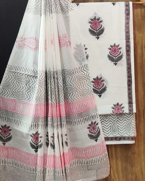 Cotton Suit Set with Cotton Dupatta ( CT220212 )