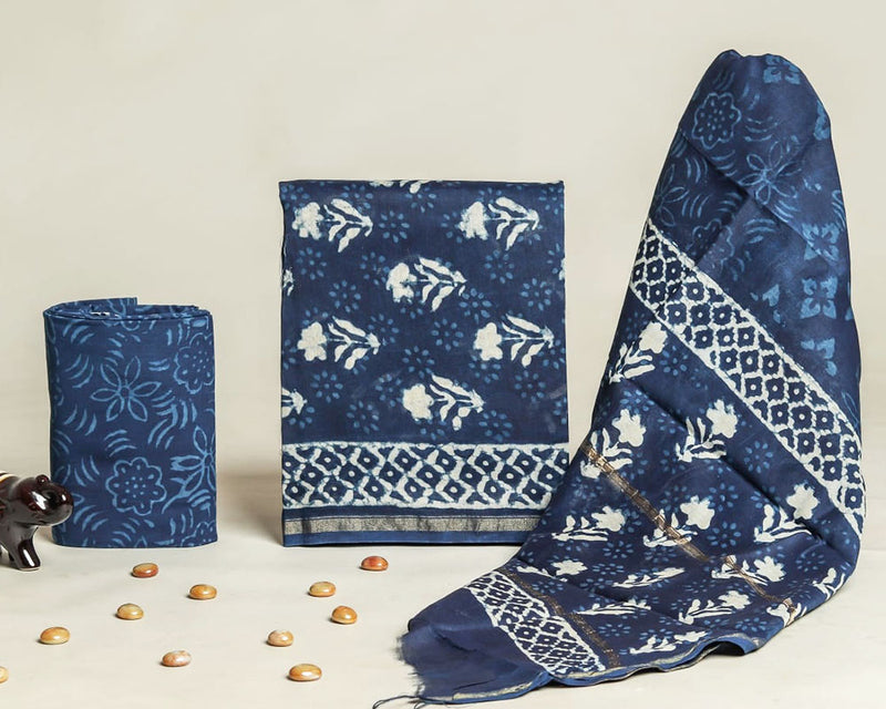 Chanderi silk suit Set ( CN200408)