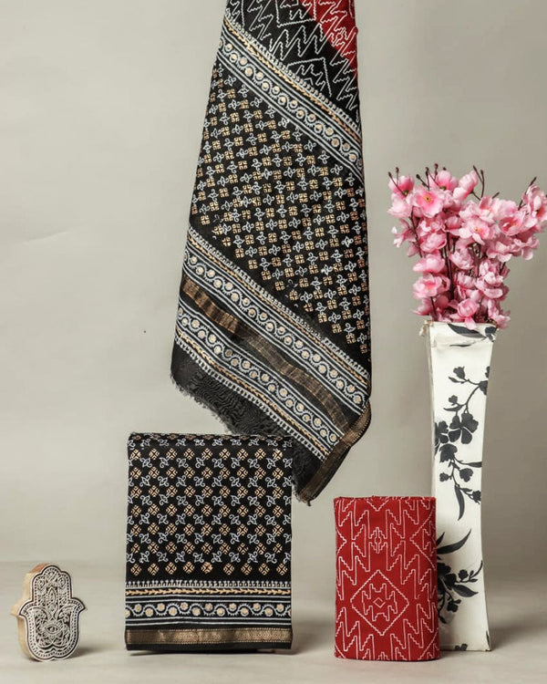 Premium Print Maheswari silk suit Set ( MH1206 )