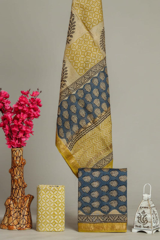 Premium Print Maheswari silk suit Set ( MH1233 )